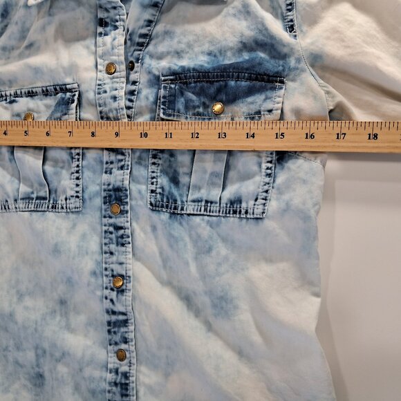 Michael Kors Denim Shirt - Picture 10 of 14